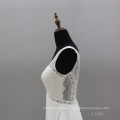 New A Line Saudi plus size customized V Neck Sleeve Gold Lace Applique Beads Bridal Wedding Dresses